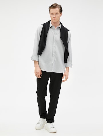 Koton Regular fit Button Up Shirt in Grey