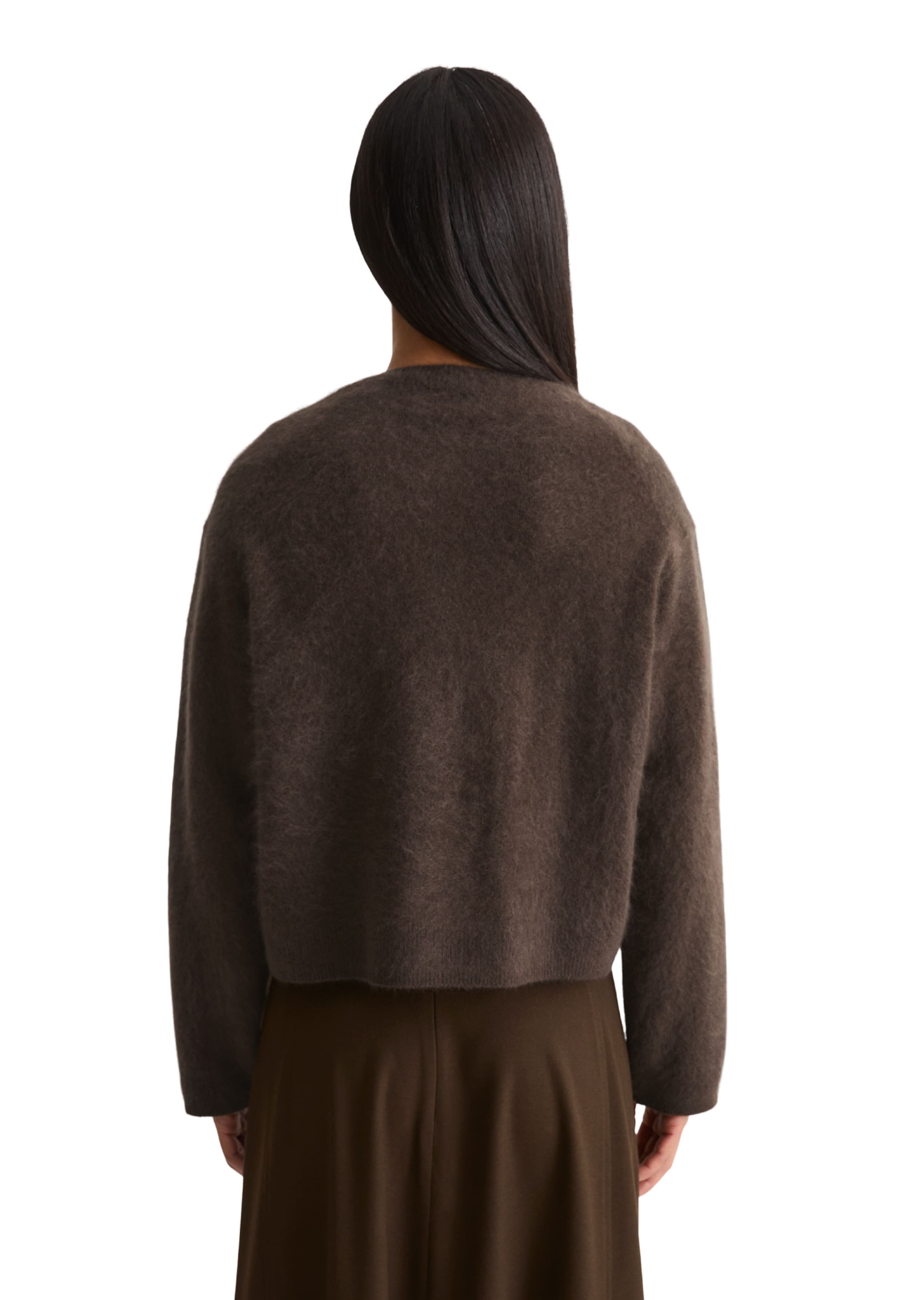 Marc O'Polo Strickjacke in Braun
