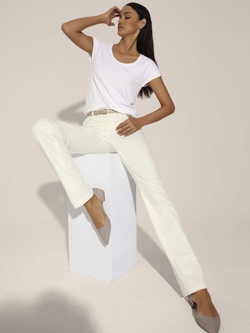 T-shirt MADELEINE en blanc