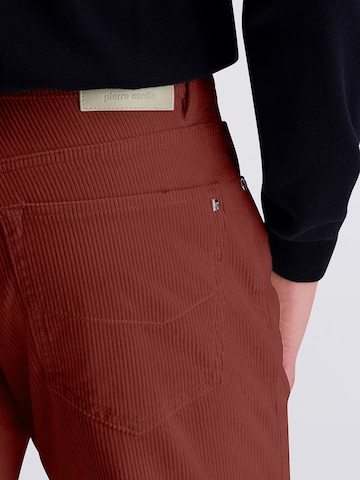 PIERRE CARDIN Regular Hose 'Laval' in Rot