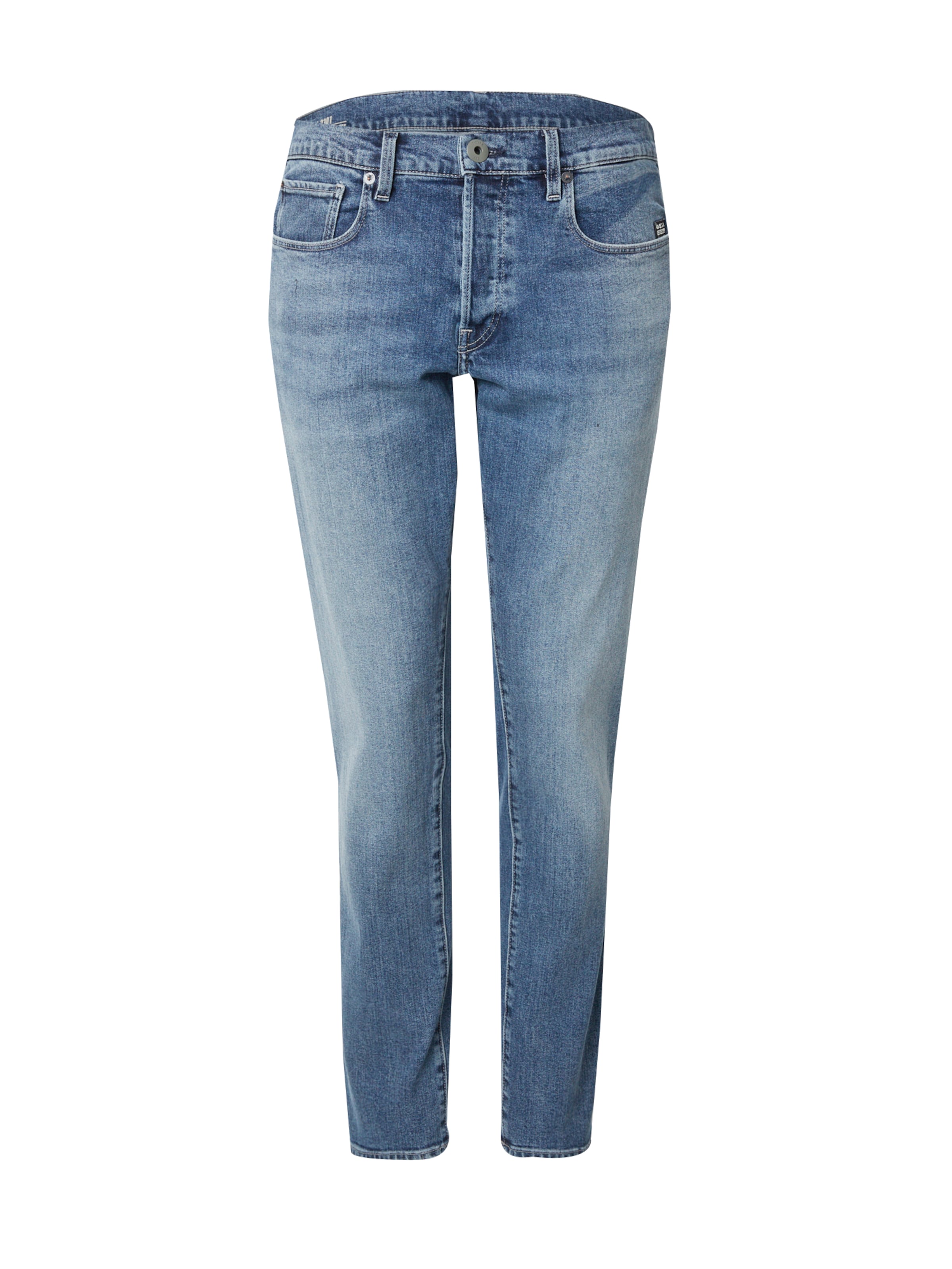 Jeans '3301' de la G-STAR pe albastru: față