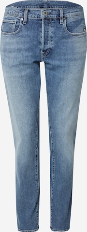 Jeans '3301' de la G-STAR pe albastru: față