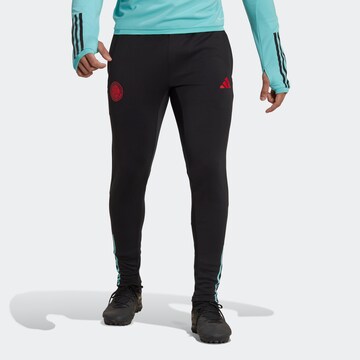 ADIDAS PERFORMANCE Regular Sporthose 'Kolumbien' in Schwarz: predná strana