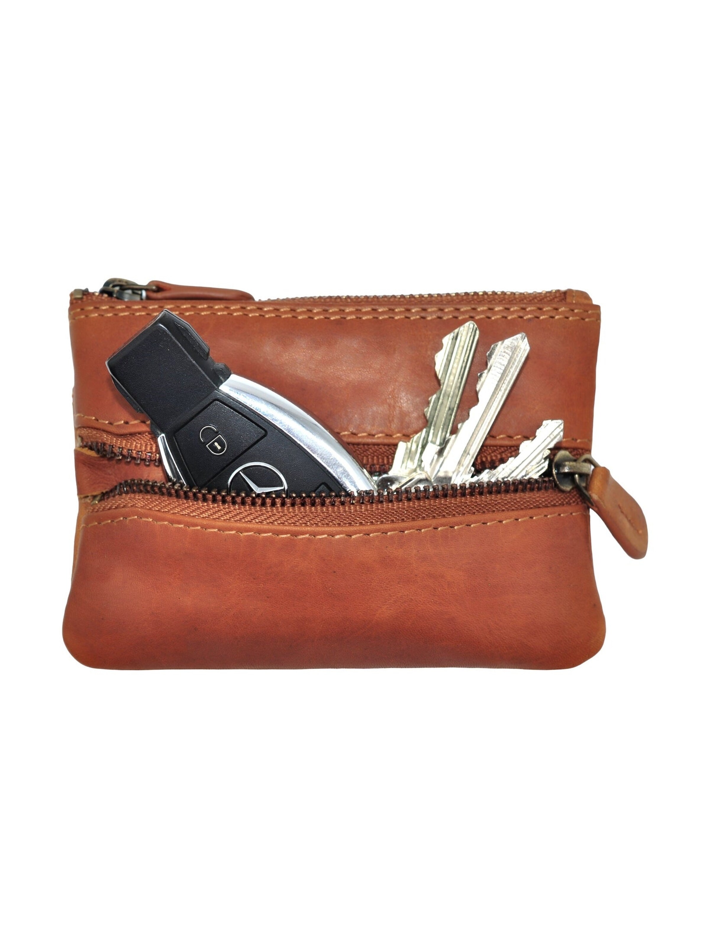Benthill Key Ring in Brown