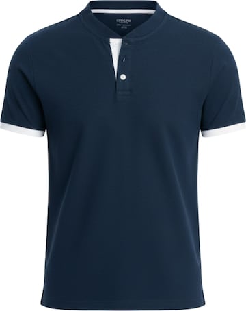Ombre Shirt in Blue: front