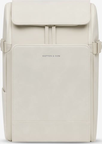 Kapten & Son Backpack 'Bali Medium' in Beige: front