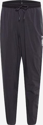 ADIDAS TERREX - Pantalón deportivo en negro: frente