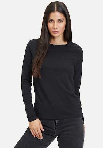 TAMARIS Shirt in Black: front