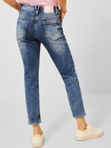 CECIL Slimfit Jeans 'Charlize' in Blau