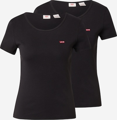 LEVI'S ® Majica u crvena / crna / bijela, Pregled proizvoda