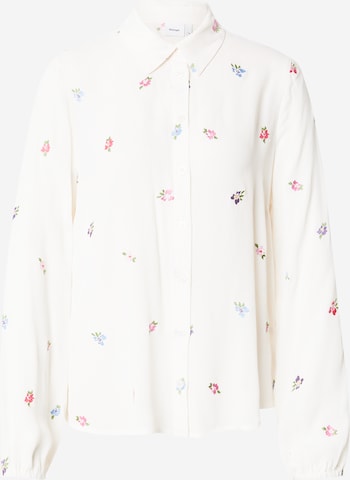 NÜMPH Bluse 'ERIKA' in Weiß: Vorderseite