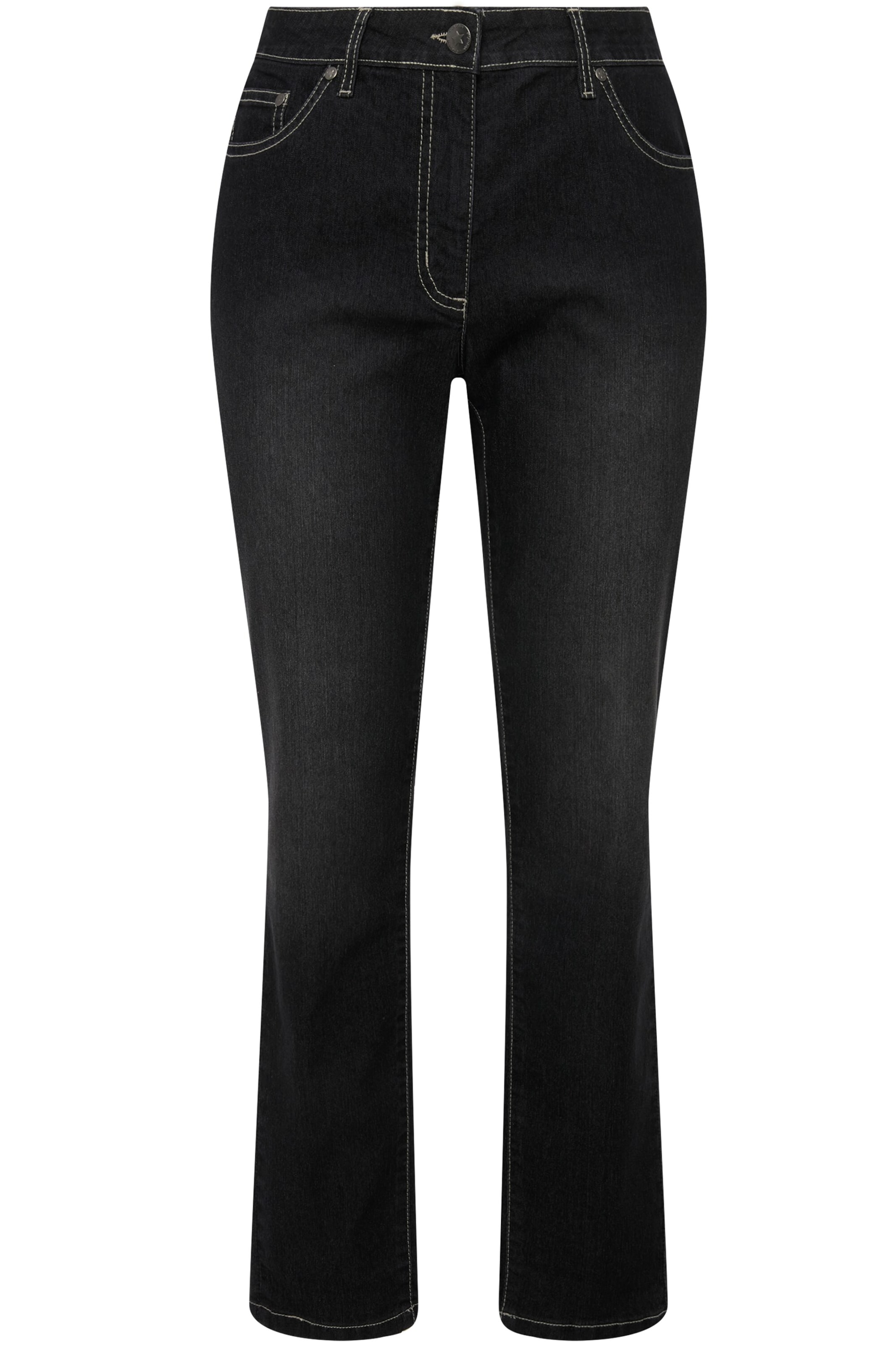 Angel of Style Jeans in Schwarz: Vorderseite