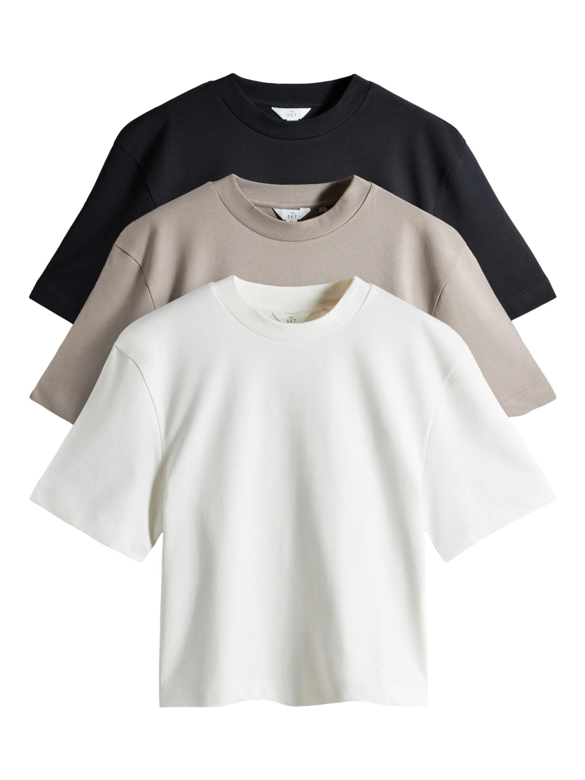 The Set Póló - szürke: elől