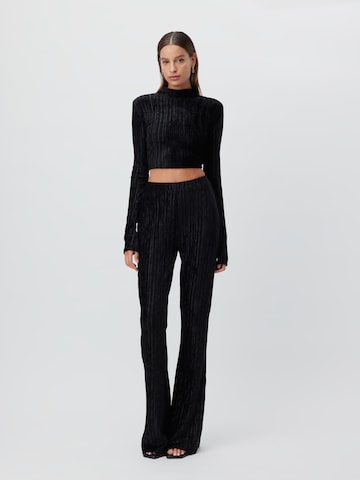 LeGer by Lena Gercke Flared Trousers 'Marle' in Black