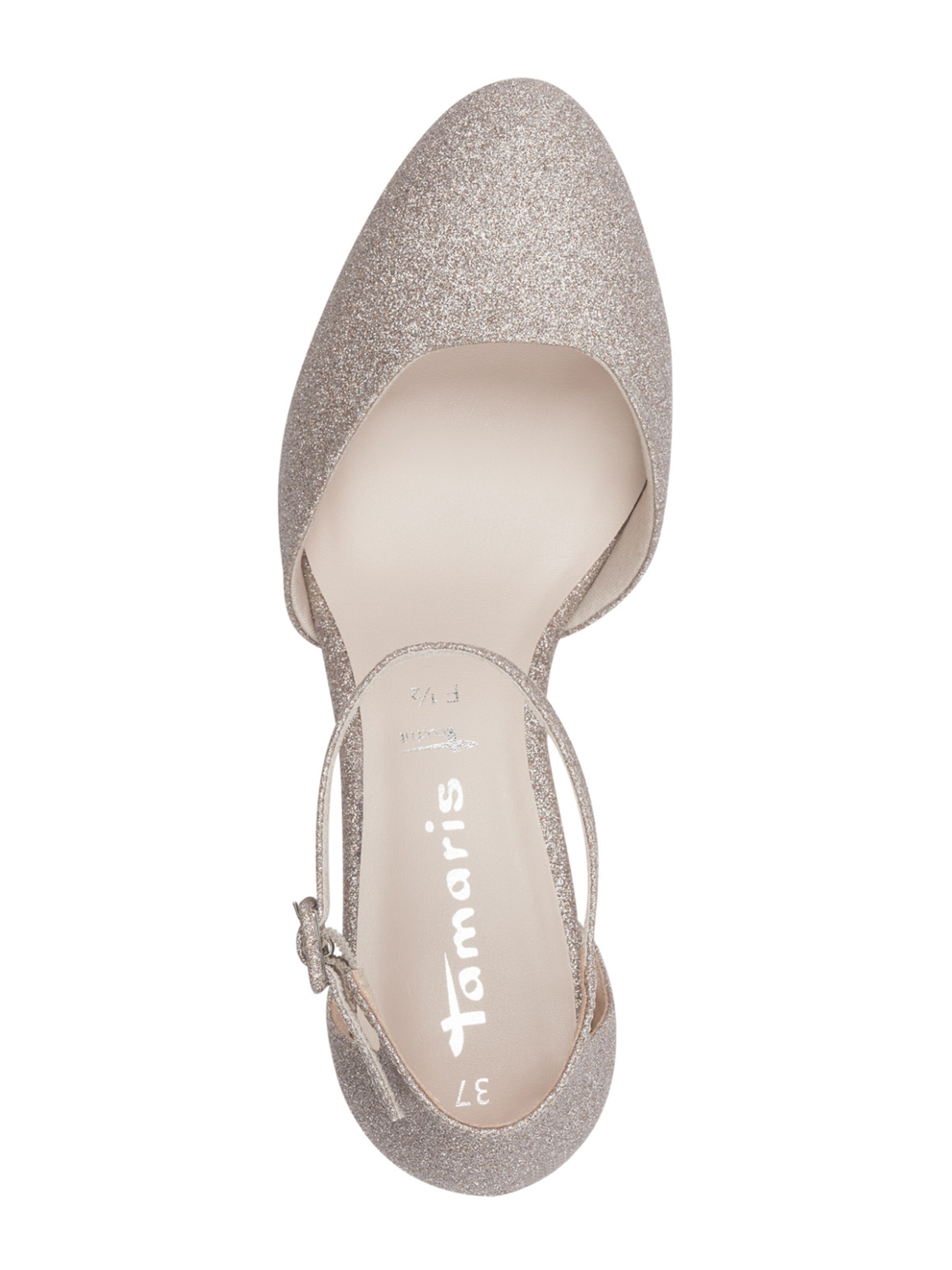 Tamaris - Sapatos abertos atrás em rosa