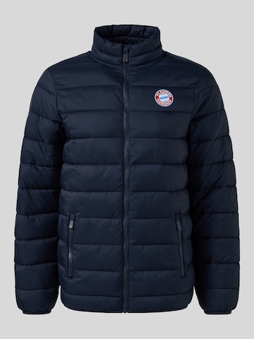 FC BAYERN MÜNCHEN Between-Season Jacket in Blue: front