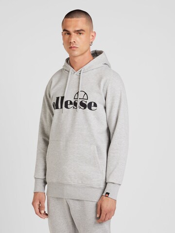 ELLESSE - Sweatshirt de desporto 'Oodia OH' em cinzento: frente