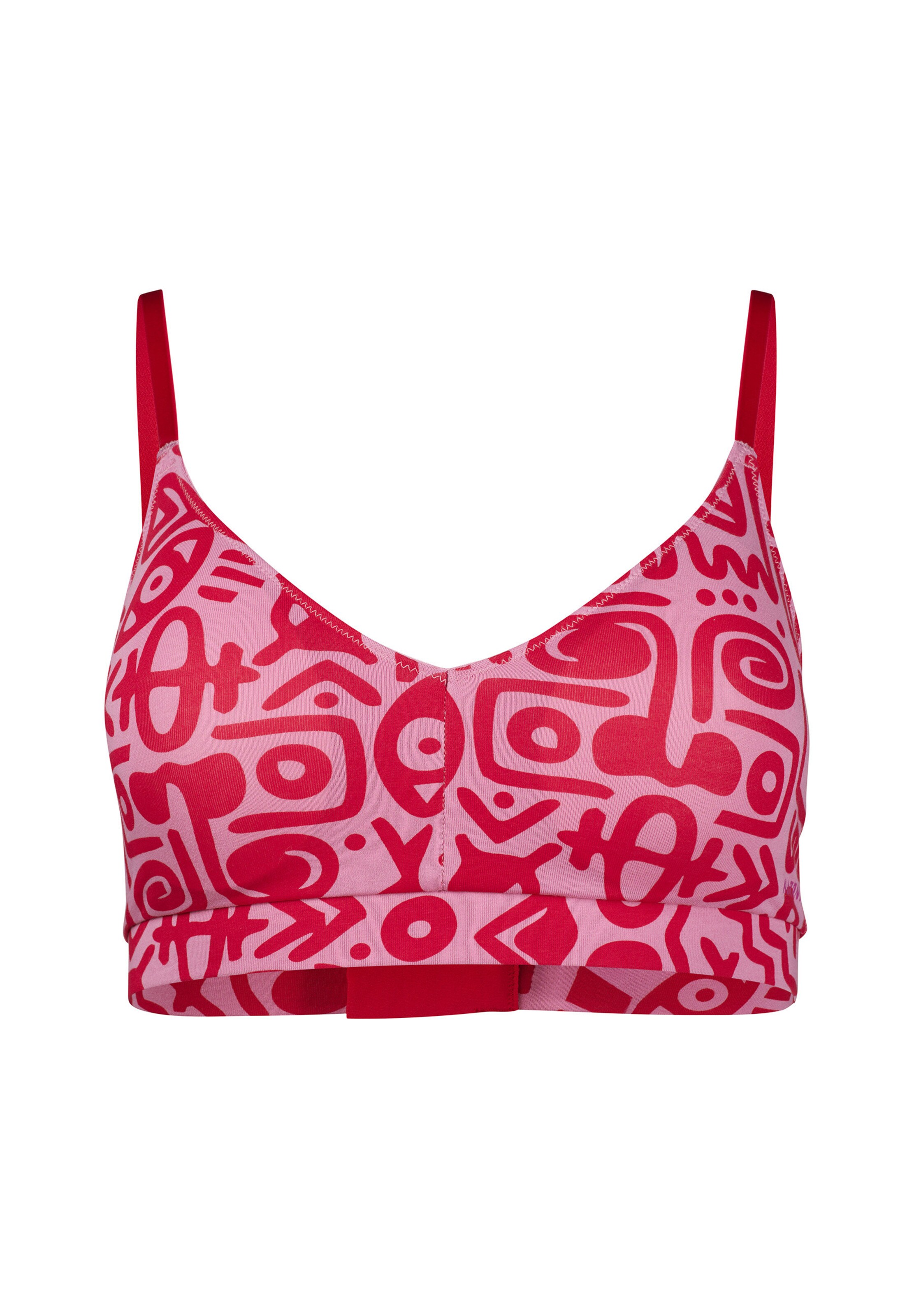 Skiny BH in Roze: voorkant