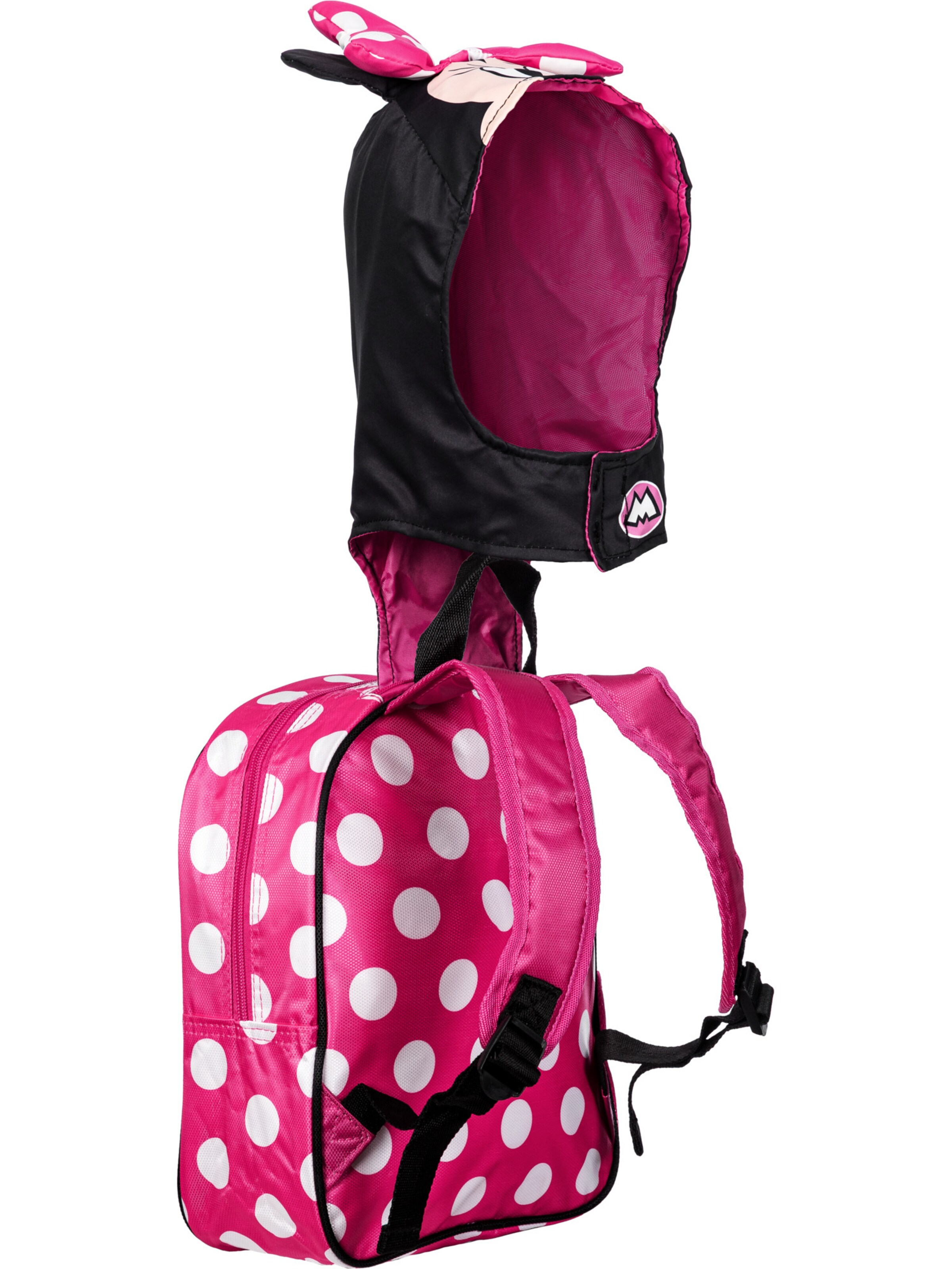 Sac à dos 'Minnie Mouse Clever-Hooded' DISNEY en noir