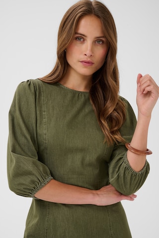 SAINT TROPEZ - Vestido 'Titiana' em verde