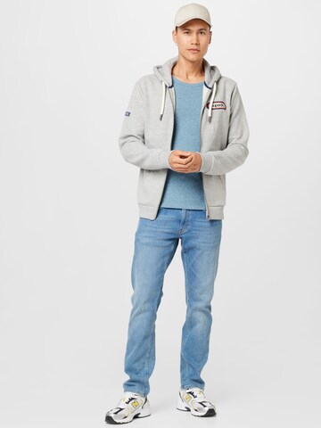 Superdry Sweatjacke in Grau