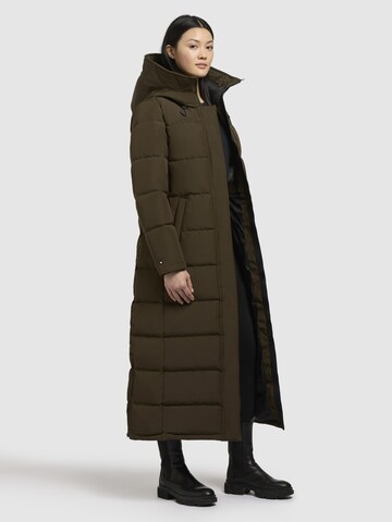 Manteau d’hiver ' CLARESSE ' khujo en vert