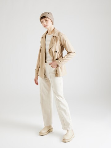 ONLY Between-Seasons Coat 'Chloe' in Beige