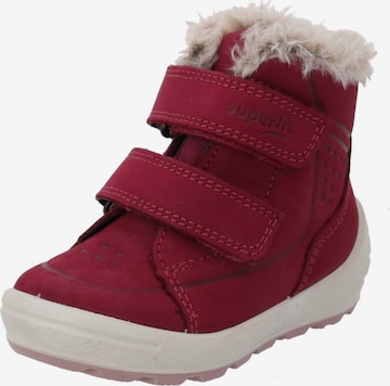 SUPERFIT Snow Boots in Red: front