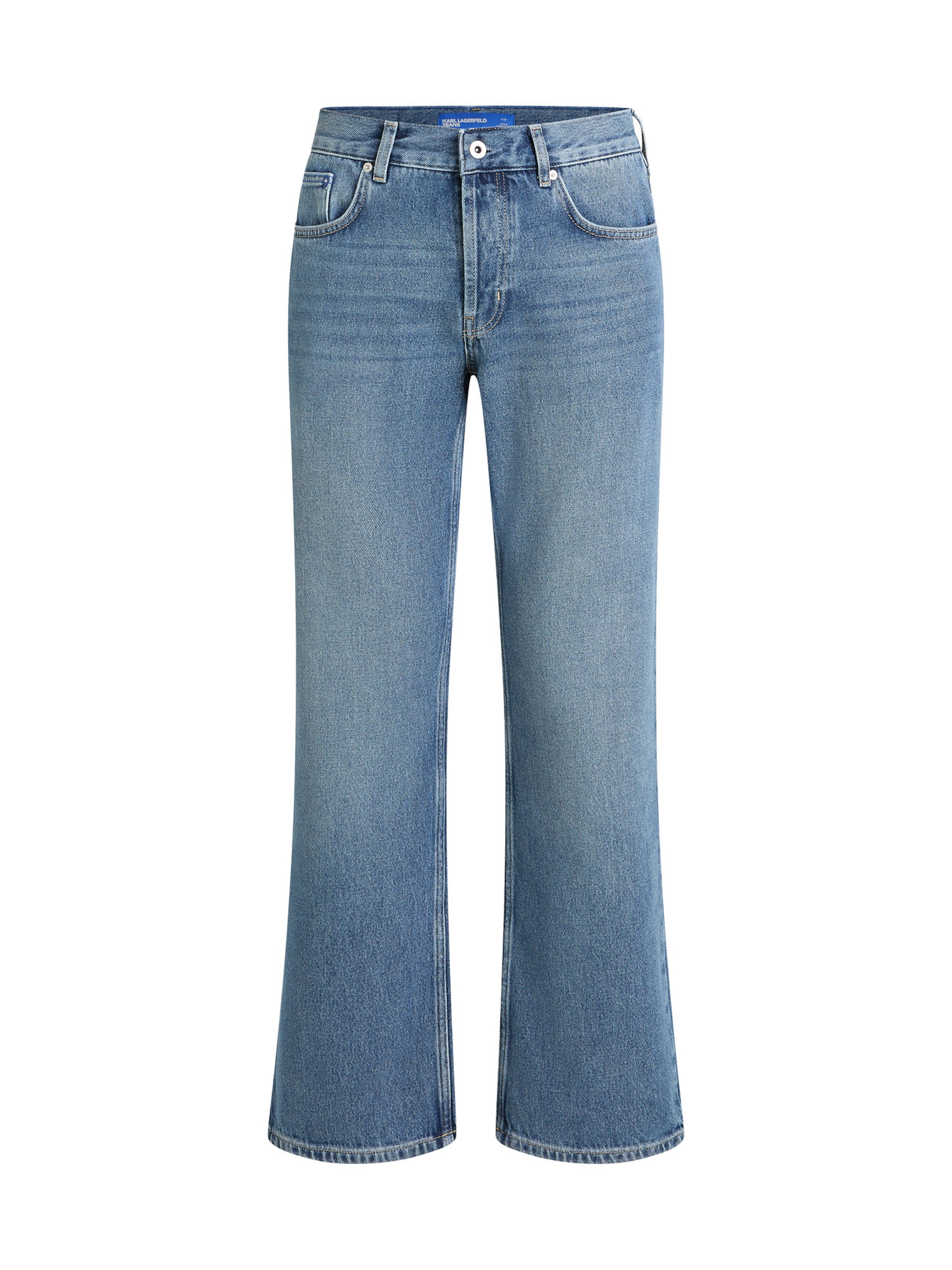 Bootcut Jeans di KARL LAGERFELD JEANS in blu: frontale
