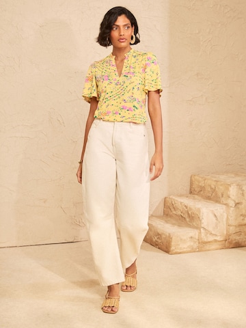 love & roses Bluza | rumena barva