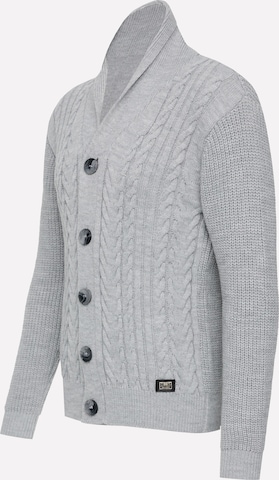 Rusty Neal Knit Cardigan in Grey