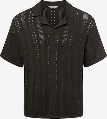 Redefined Rebel Strickshirt ' RRJon ' in Grün: Vorderseite