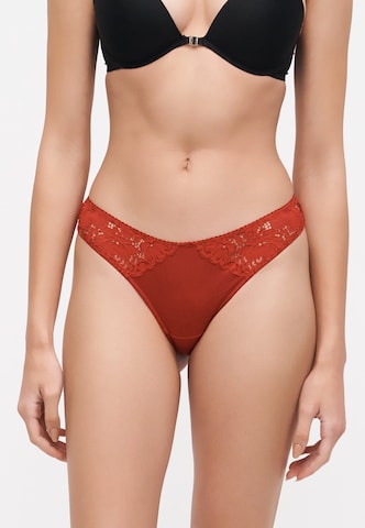 Hunkemöller Στρινγκ 'Andrea' σε κόκκινο: μπροστά