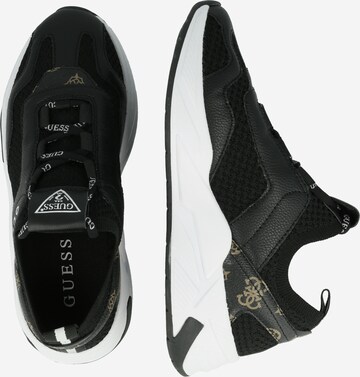 GUESS Rövid szárú sportcipők 'Geniver' - fekete