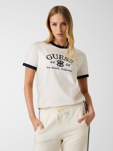 GUESS T-Shirt in Weiß: Vorderseite