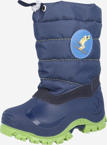 LURCHI Snow Boots 'Forby' in Blue: front