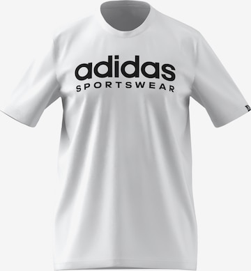 ADIDAS SPORTSWEAR T-Shirt in Weiß: Vorderseite