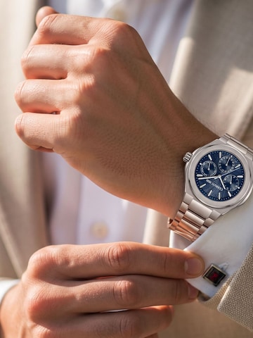 CERRUTI 1881 Analoog horloge 'Function watch Lucardo Slim' in Zilver