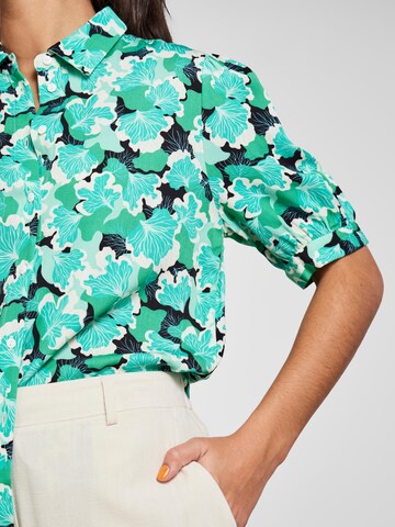 PIECES - Blusa 'Kasey' em verde