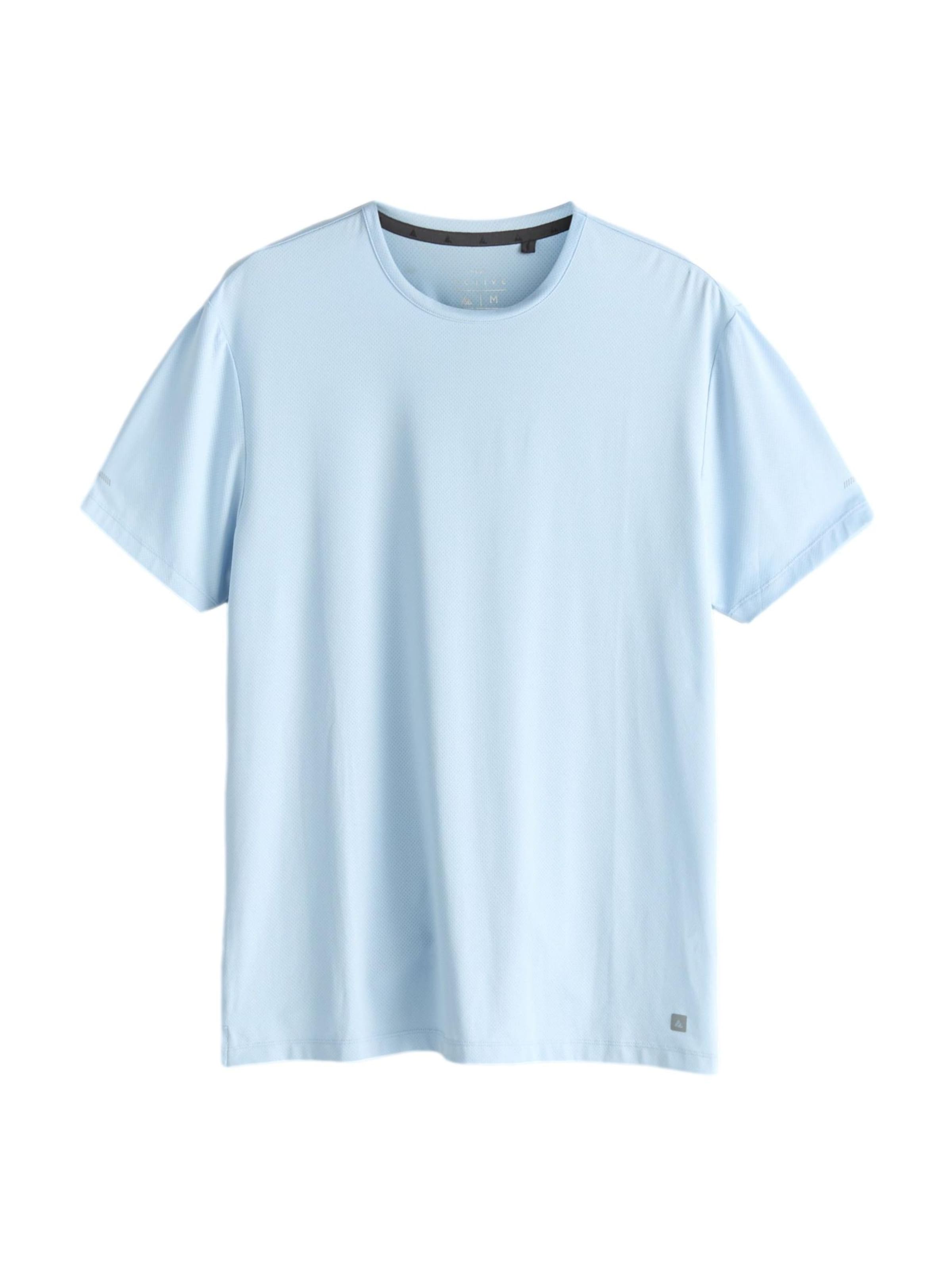 Next Функциональная футболка 'Active Gym' в Синий: спереди