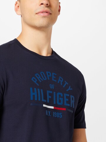 TOMMY HILFIGER - Camisa em azul