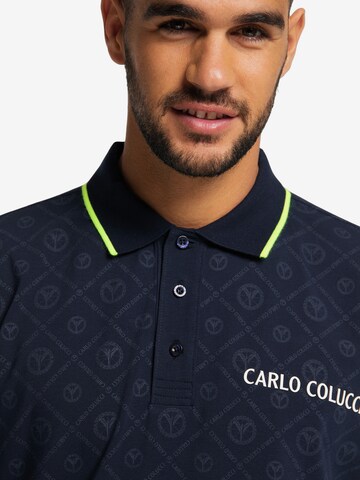 T-Shirt Carlo Colucci en bleu