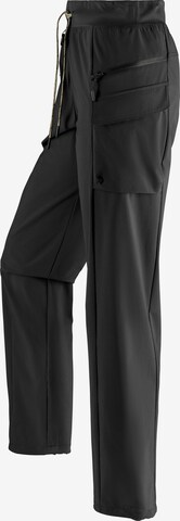 Regular Pantalon outdoor LASCANA ACTIVE en noir