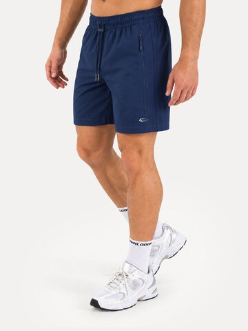Regular Pantalon de sport ' Powerfit Riven ' Smilodox en bleu