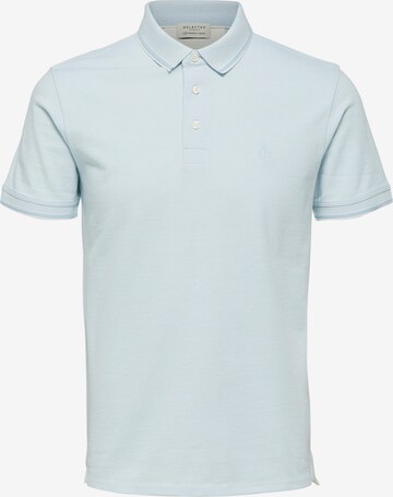 SELECTED HOMME Polo 'Twist' in Blau: front