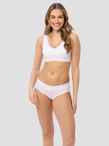 BeeDees Panty 'Slip Comfee Hipster (5-er Pack) Seamless' in White: front