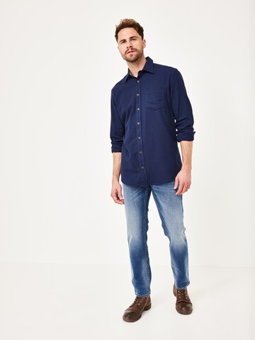 PADDOCKS Regular Fit Hemd in Blau