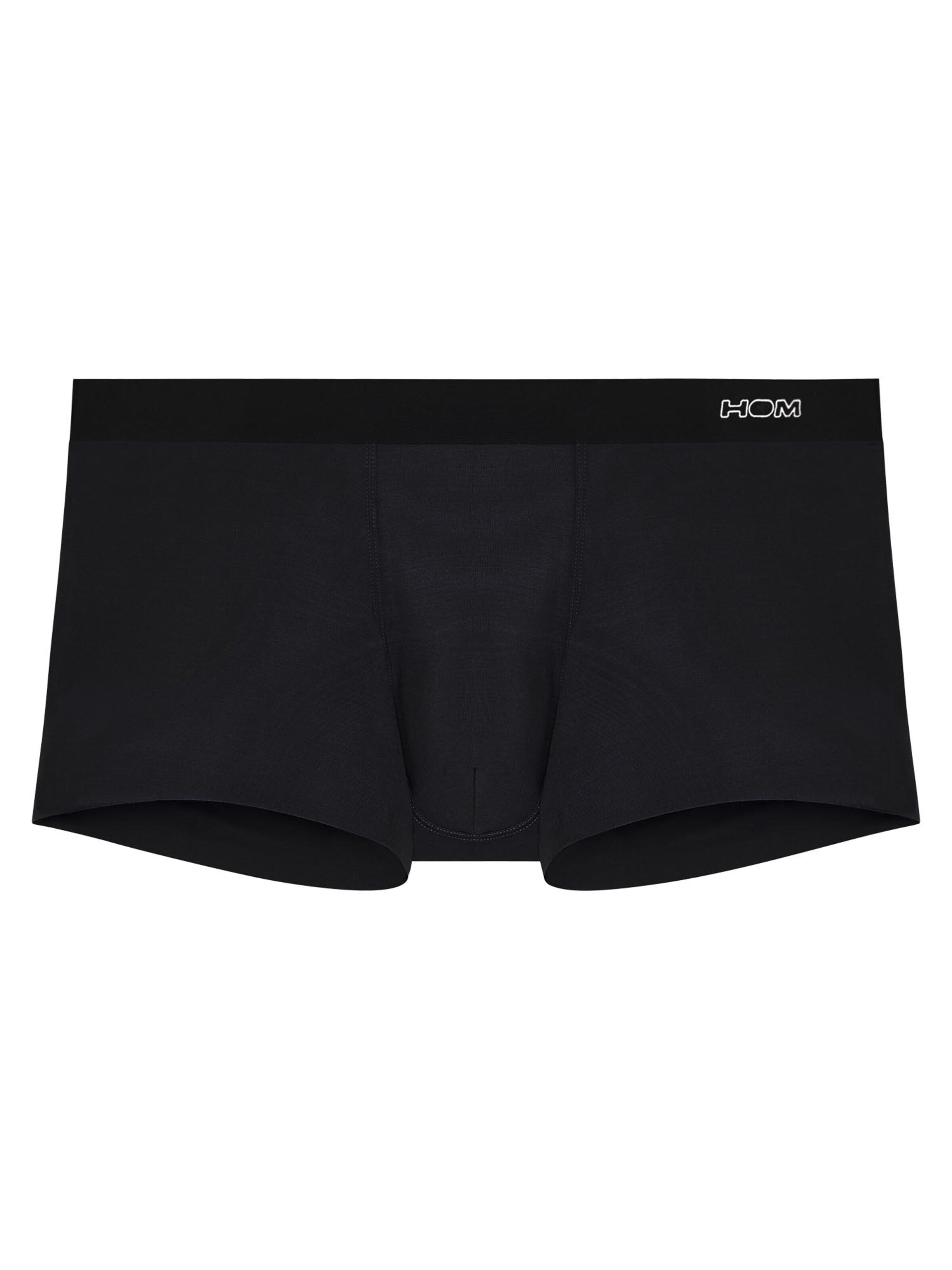 HOM Boxershorts 'Modal clean cut'‌‌‌‌‌‌‌ in Schwarz: Vorderseite