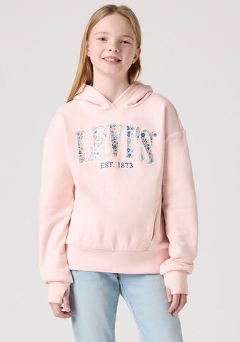 Levi's Kids Sweatshirt in Pink: front