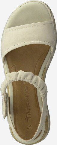 TAMARIS Strap sandal in Beige